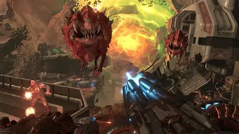 DOOM Eternal - Şeytanları yok etme hız temalı FPS